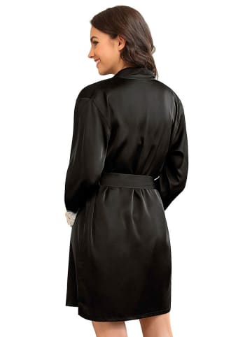 INTIMAX 2tlg. Nachtwäsche-Set in Schwarz