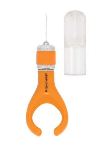 Fiskars Finger-Drehbastelmesser "Softgrip" in Orange - (L)11,2 cm