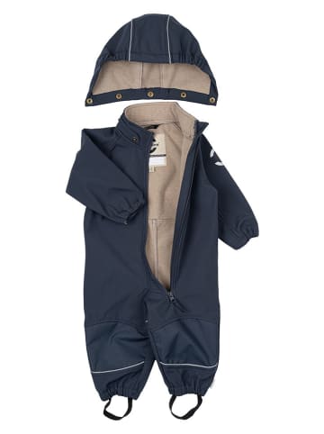 mikk-line Softshell-Overall in Dunkelblau