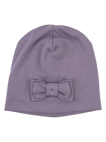 mikk-line Czapka "Bow" w kolorze fioletowym