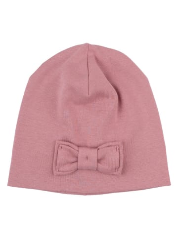 mikk-line Czapka "Bow" w kolorze jasnoróżowym