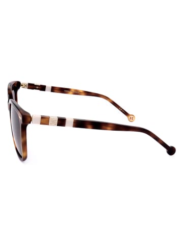 Carolina Herrera Damskie okulary przeciwsłoneczne w kolorze brązowym