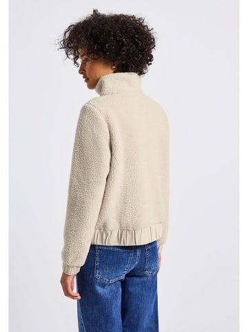 Street One Kurtka pluszowa w kolorze beżowym