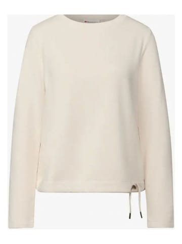 Street One Sweter w kolorze kremowym