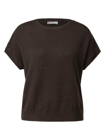 Street One Bezrękawnik w kolorze ciemnobrązowym