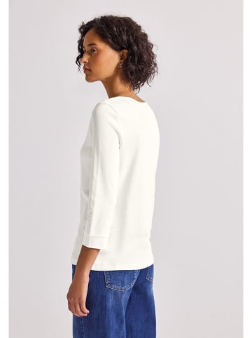 Street One Longsleeve in Weiß