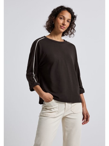 Street One Longsleeve in Dunkelbraun