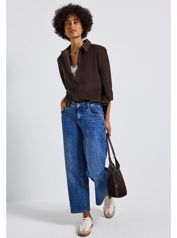 Street One Blouse donkerbruin