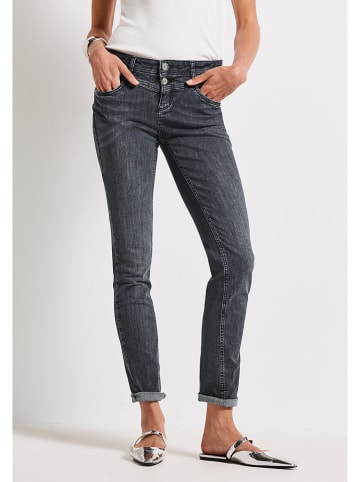 Street One Spijkerbroek - slim fit - antraciet