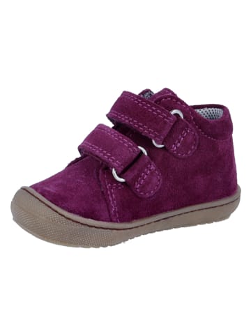 Richter Shoes Skórzane buty "Maxi" w kolorze fioletowym do nauki chodzenia