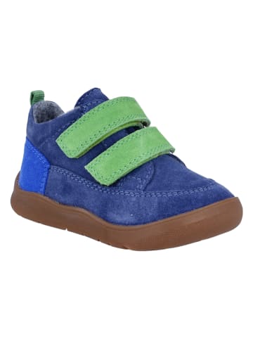 Richter Shoes Skórzane buty "Samy" w kolorze niebiesko-zielonym do chodzenia na boso