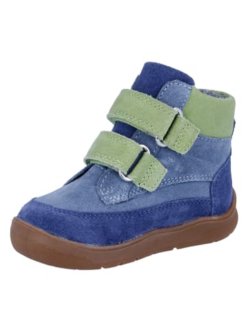 Richter Shoes Skórzane buty "Samy" w kolorze niebiesko-zielonym do chodzenia na boso