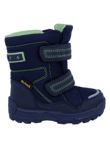 Richter Shoes Kozaki zimowe "Freestyle" w kolorze granatowym