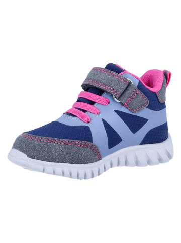 Richter Shoes Sneakers "Wallaby" in Blau/ Dunkelblau/ Pink