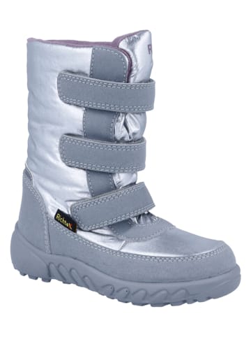 Richter Shoes Kozaki zimowe "Husky" w kolorze srebrnym
