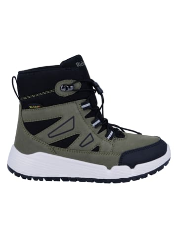 Richter Shoes Kozaki zimowe "RS-1" w kolorze khaki