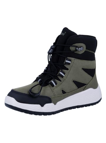 Richter Shoes Kozaki zimowe "RS-1" w kolorze khaki