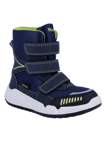Richter Shoes Kozaki zimowe "RS-1" w kolorze granatowym