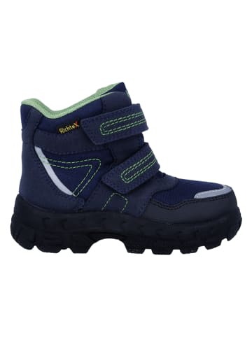 Richter Shoes Botki zimowe "Davos" w kolorze granatowym
