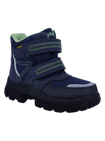 Richter Shoes Botki zimowe "Davos" w kolorze granatowym