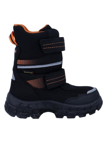 Richter Shoes Winterstiefel "Davos"  in Schwarz/ Orange