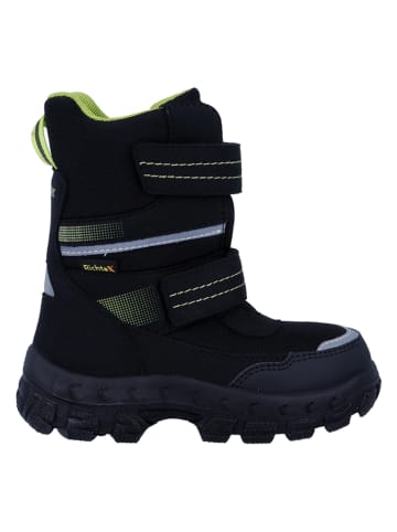 Richter Shoes Winterstiefel "Davos"  in Schwarz/ Grün