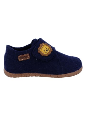 Richter Shoes Kapcie w kolorze granatowym