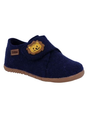 Richter Shoes Kapcie w kolorze granatowym
