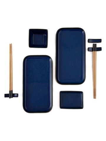 Homla 8tlg. Sushi-Set ''Okinawa'' in Dunkelblau
