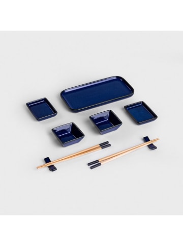 Homla 8tlg. Sushi-Set ''Okinawa'' in Dunkelblau