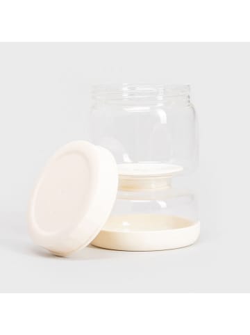 Homla Flip-Top-augurkglas "Cetriolo" wit - 700 ml