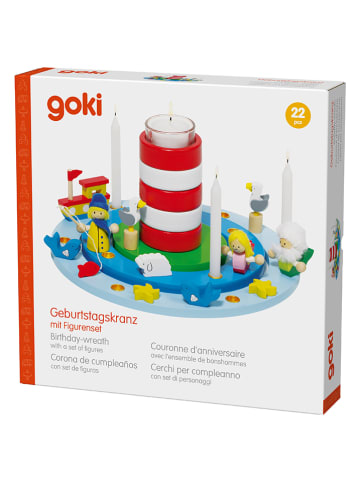 Goki Wieniec urodzinowy "LIghthouse" ze wzorem