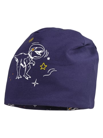 MaxiMo Wende-Beanie in Dunkelblau