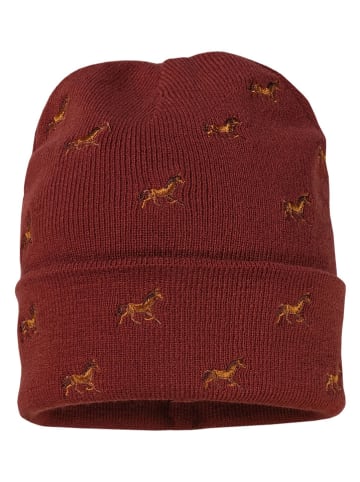 MaxiMo Mütze "Horse" in Rot