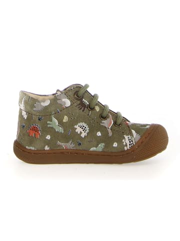 Naturino Leren loopleerschoenen kaki