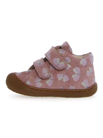 Naturino Leder-Sneakers in Altrosa