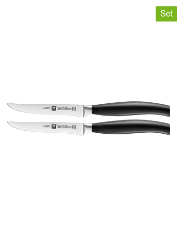 Zwilling Noże (2 szt.) "Five Star" w kolorze czarnym do steków