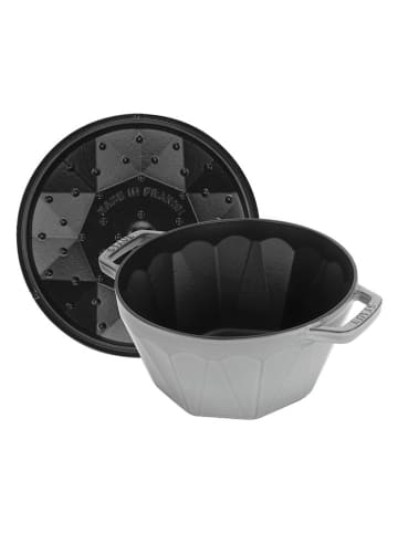 staub Brytfana "Diamond" w kolorze szarym - Ø 22 cm