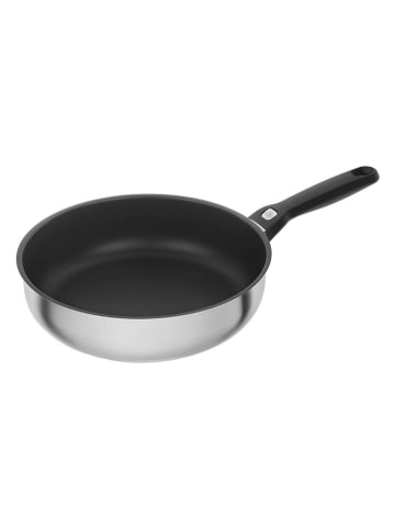 Ballarini Braadpan "Pesaro" zilverkleurig/zwart - Ø 28 cm