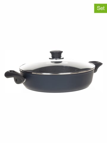 Ballarini Schmorpfanne "Capri Gratinium" in Dunkelblau - Ø 28 cm