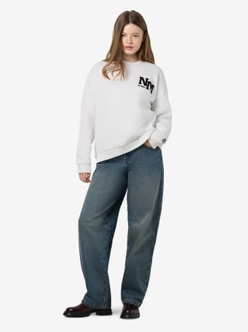 Noisy may Sweatshirt in Weiß