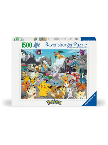 Ravensburger 1500-częściowe puzzle "Pokémon Classics" - 14+