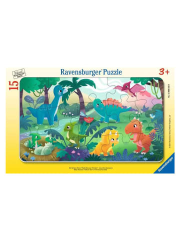 Ravensburger 15tlg. Puzzle "Die kleinen Dinos" - ab 3 Jahren