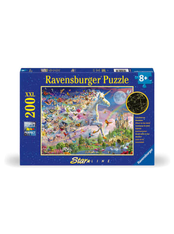 Ravensburger 200-delige puzzel "LIchtgevende vlindereenhoorn" - vanaf 8 jaar