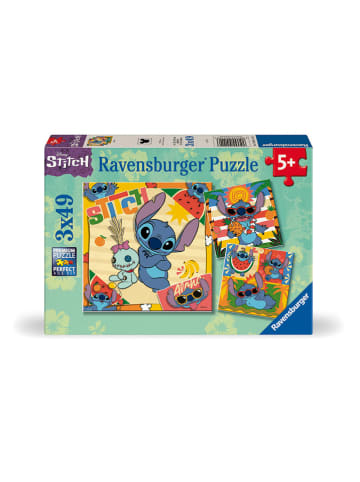 Ravensburger 3x49tlg. Puzzle "Disney Stitch" - ab 5 Jahren