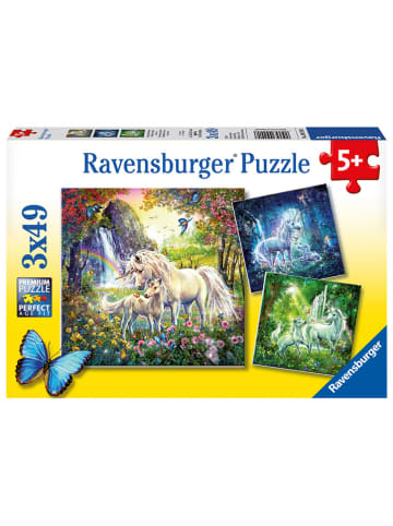 Ravensburger 3x49tlg. Puzzle "Schöne Einhörner" - ab 5 Jahren