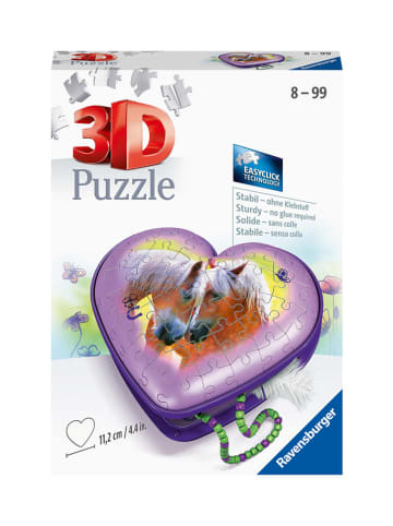Ravensburger 72tlg. 3D-Puzzle "Herzschatulle Pferde" - ab 8 Jahren