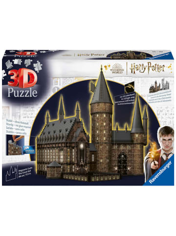 Ravensburger 72-delige 3D-puzzel " Hogwarts Kasteel - De Grote Zaal" - vanaf 10 jaar