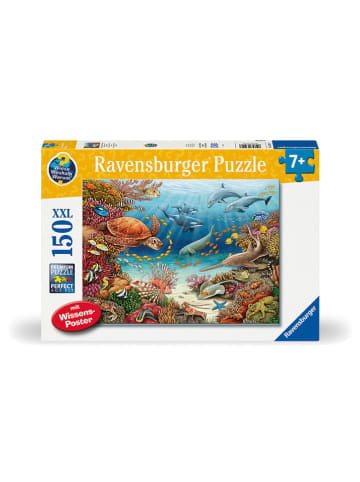 Ravensburger 150-częściowe puzzle "Wieso? Weshalb? Warum? - marine animals" - 7+
