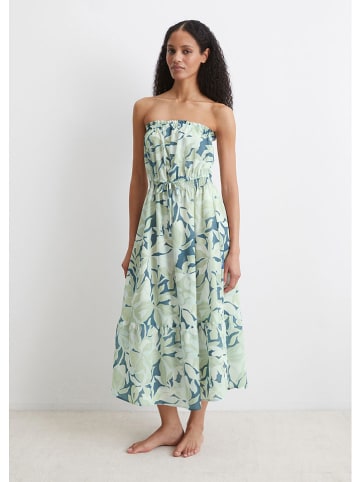 Marc O´Polo Beachwear Kleid in Grün/ Blau